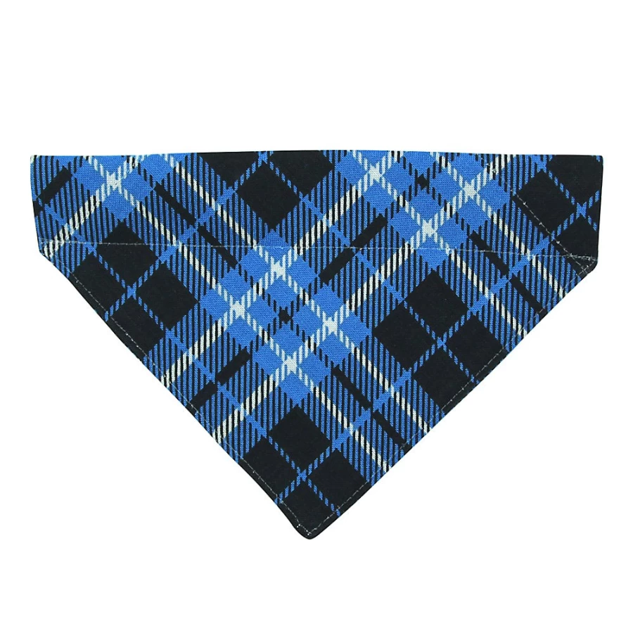 PetSmart Cleo Pikes Peak Plaid Slide-On Cat Bandana for Pets