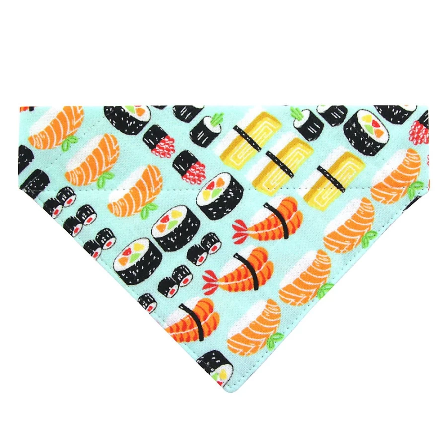 PetSmart Cleo Sushi Date Slide-On Cat Bandana for Cats