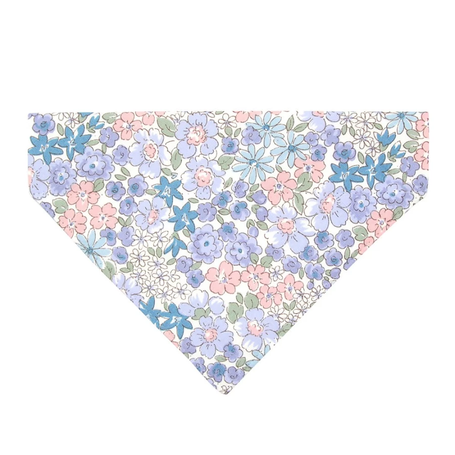 PetSmart Willow Floral Slide-On Cat Bandana - Made By Cleo, Adjustable Comfort Pet Accessory