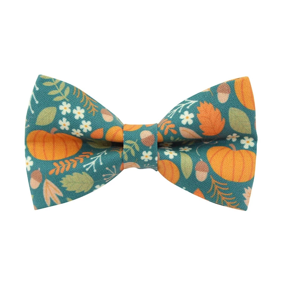 PetSmart Pumpkin Patch Fall Cat Bow Tie - Made By Cleo for Autumn Pet Fashion