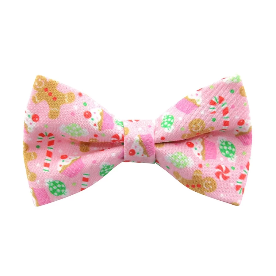 PetSmart Gingerbread Cat Bow Tie - Festive Holiday Pet Accessory by Made By Cleo SugarSpice