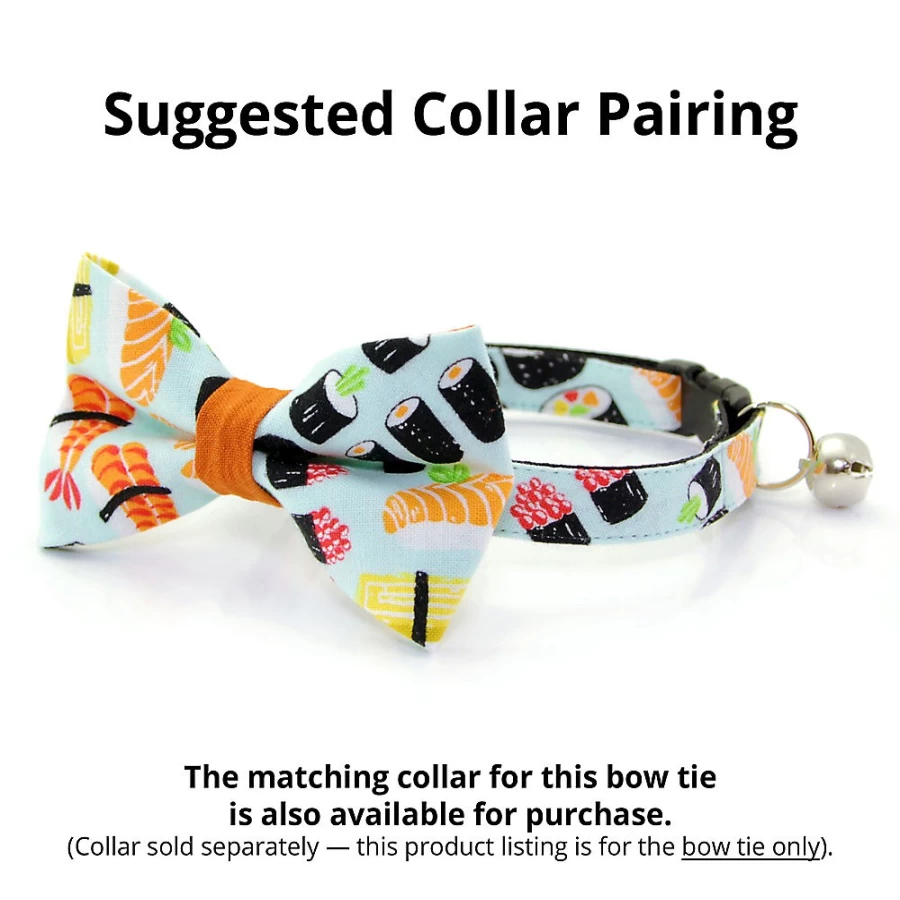 PetSmart Sushi Date Cat Bow Tie - Made By Cleo for Stylish Pets