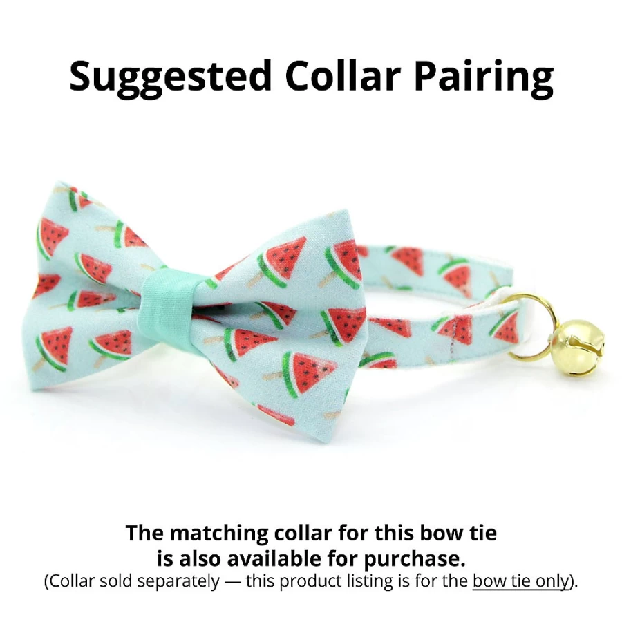 PetSmart Made By Cleo Watermelon Slices Cat Bow Tie for Pets