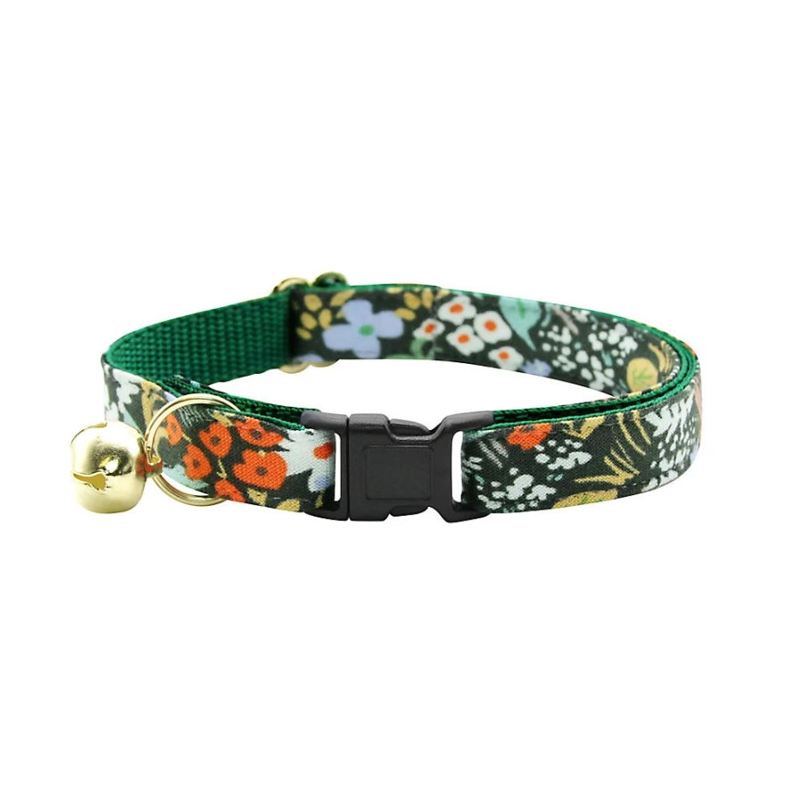 PetSmart Floral Breakaway Cat Collar - Made by Cleo Meadow, Safe & Stylish Kitten Collar