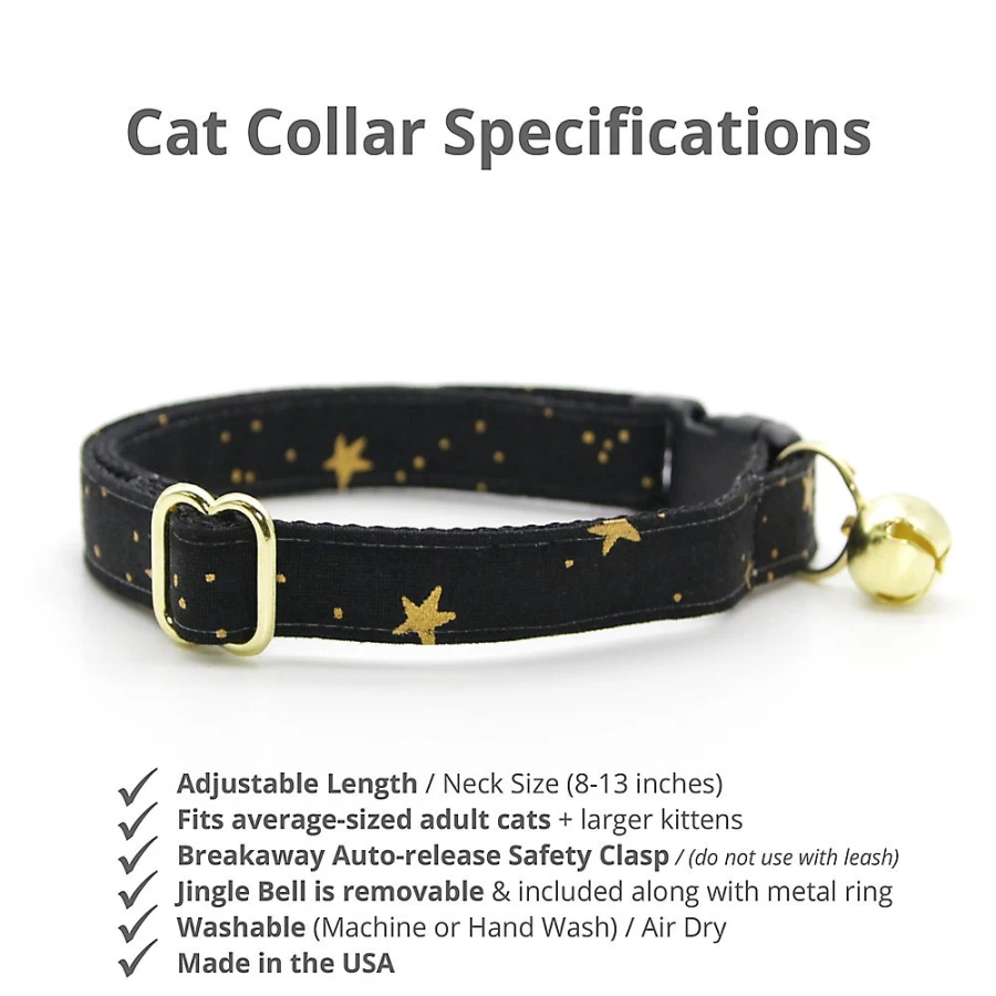 PetSmart Cleo Noir Star Breakaway Cat Collar – Safe & Stylish Feline Accessory