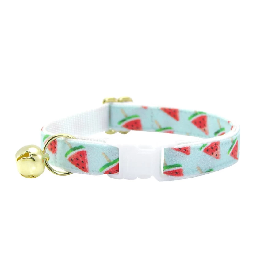 PetSmart Made By Cleo Watermelon Breakaway Cat Collar - Adjustable Safety Collar for Cats