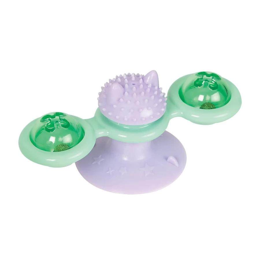 PetSmart Nala Cat Whirly Bird Spinner - Suction Cup Catnip Toy for Cats Interactive Play