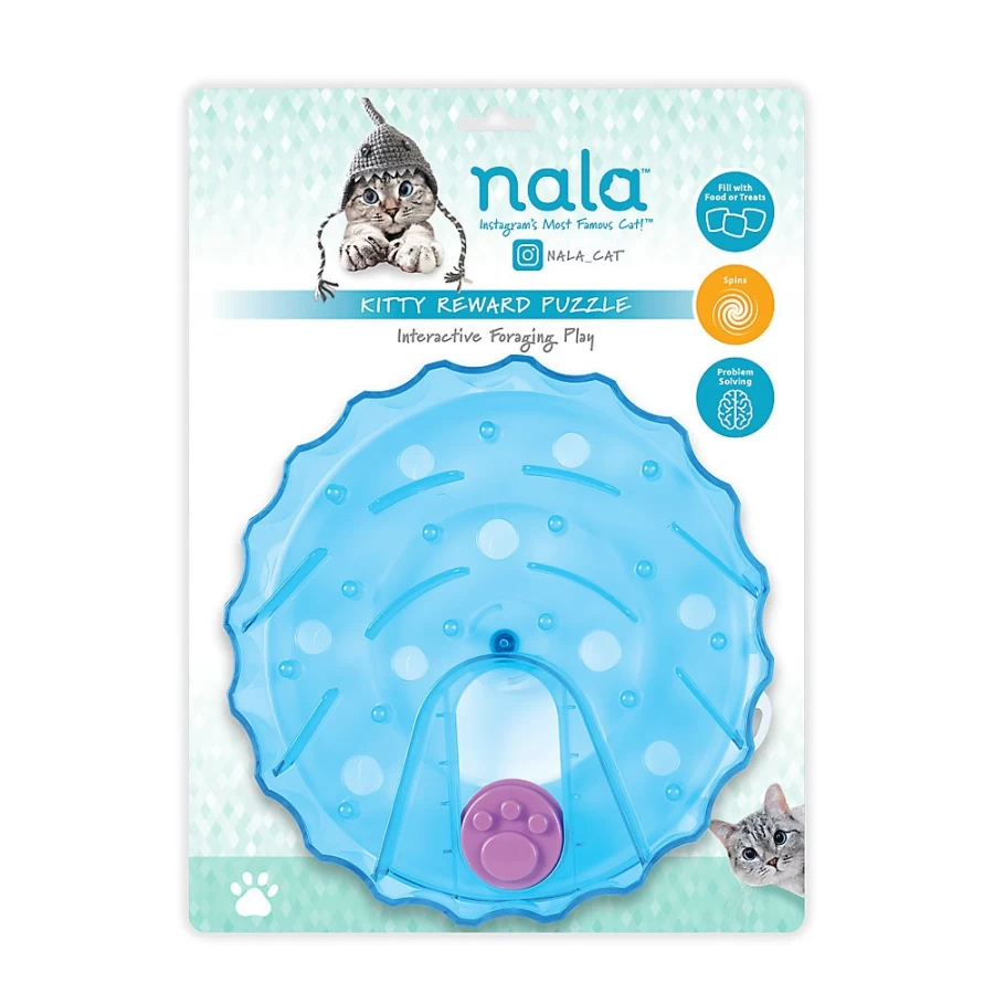PetSmart Nala Cat Interactive Puzzle Toy - Kitty Reward Foraging Game for Cats