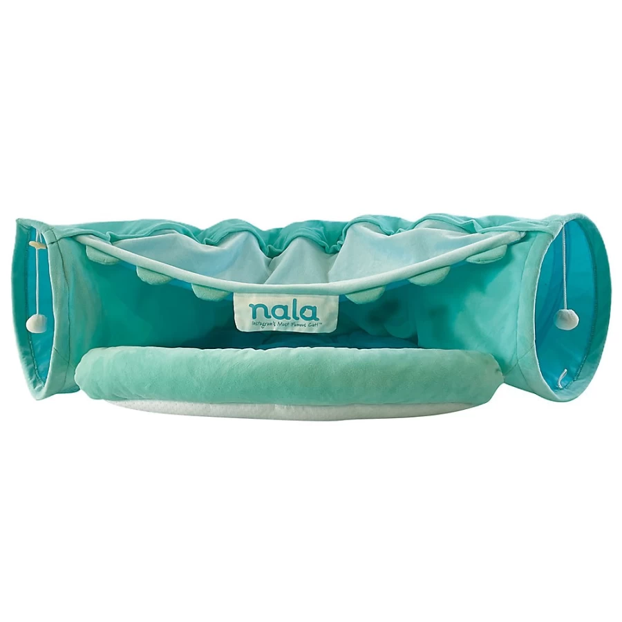 PetSmart Nala Cat Tunnel Bed - Interactive Play & Nap Toy for Cats, Chase Game Hideout