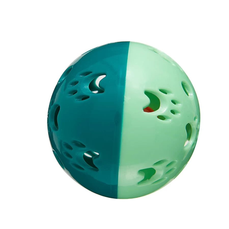 PetSmart Whisker City Colorful Jingle Ball Cat Toy - Assorted Colors for Playful Cats