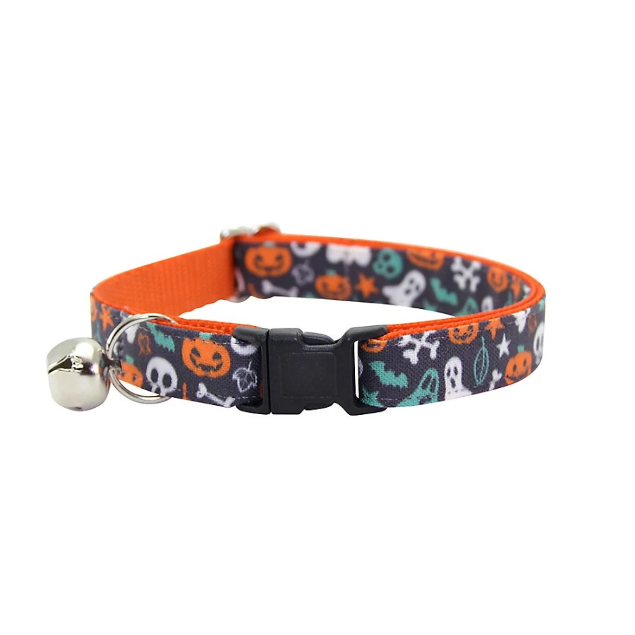 PetSmart Halloween Breakaway Cat Collar - Made by Cleo for Safe & Spooky Fun