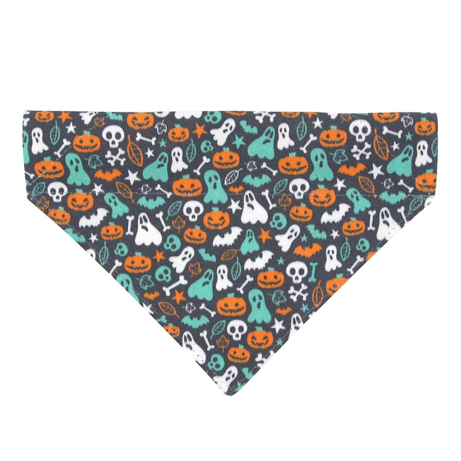 PetSmart Halloween Cat Bandana - Boo Themed Slide-On Pet Bandana by Made By Cleo