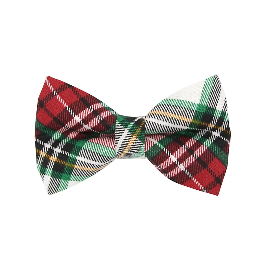 PetSmart Holiday Plaid Cat Bow Tie - Festive Made by Cleo Birchwood Design for Cats