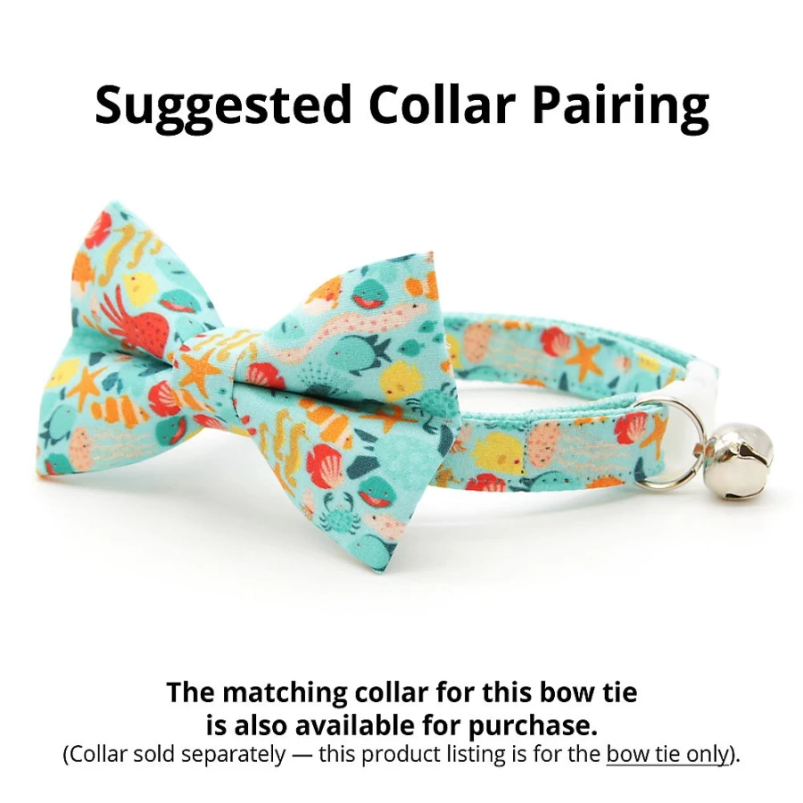 PetSmart Ocean Life Beach Cat Bow Tie - Made By Cleo for Stylish Pets