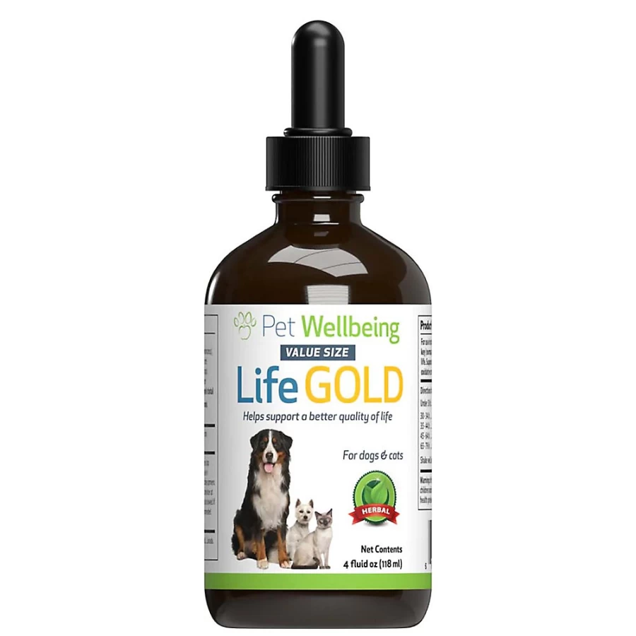 PetSmart Life Gold Liquid Immune Support Supplement for Dogs & Cats - Pet Wellbeing