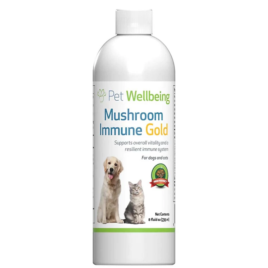 PetSmart Mushroom Immune Gold Liquid Supplement for Dogs & Cats - Boost Immunity