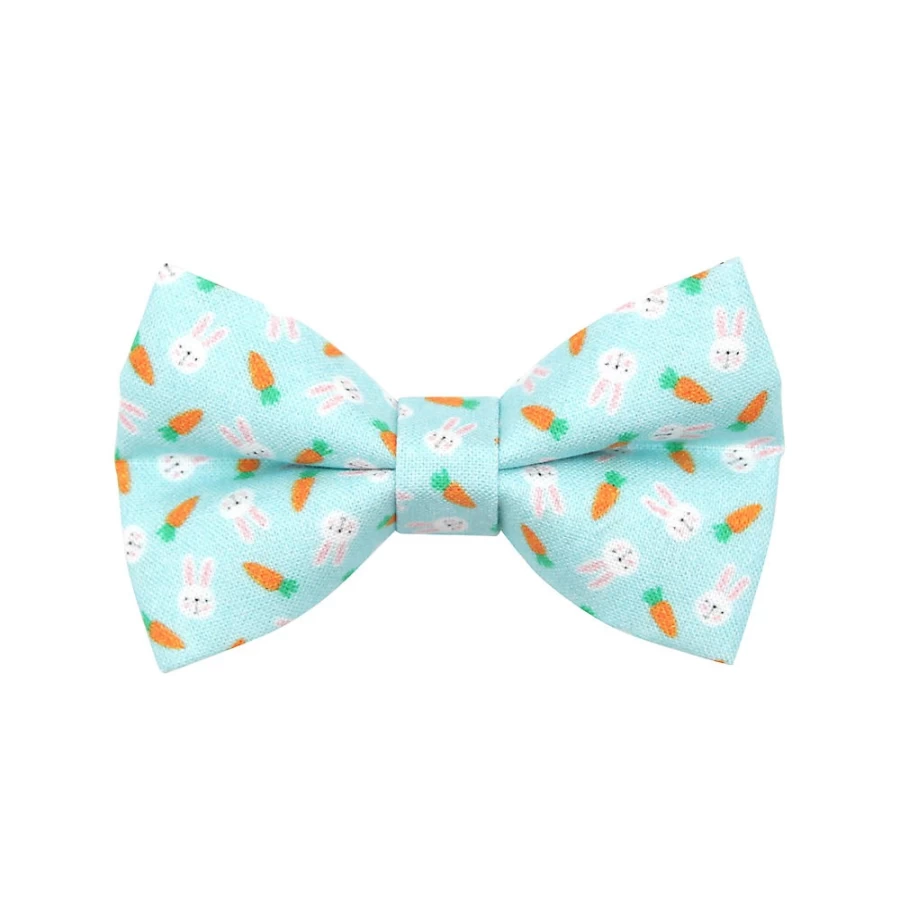 PetSmart Easter Bunny & Carrot Themed Cat Bow Tie by Made By Cleo