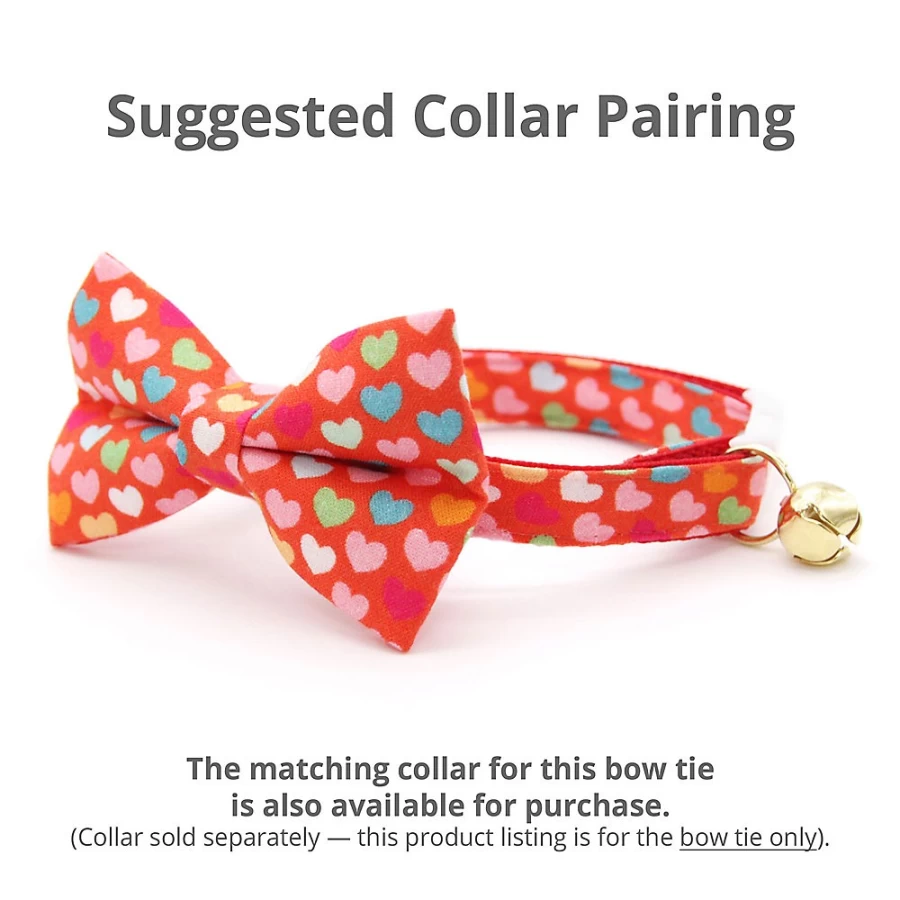 PetSmart Valentine's Day Cat Bow Tie - Modern Love Collection by Cleo