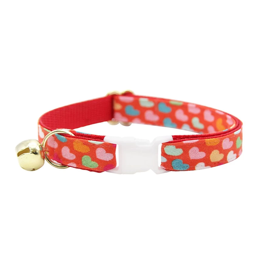 PetSmart Valentine's Day Breakaway Cat Collar - Modern Love Design by Cleo